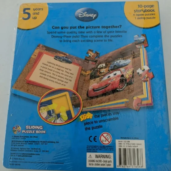 DISNEY TOY STORY 3D PUZZLE BOOK NEW - Picture 2 of 2